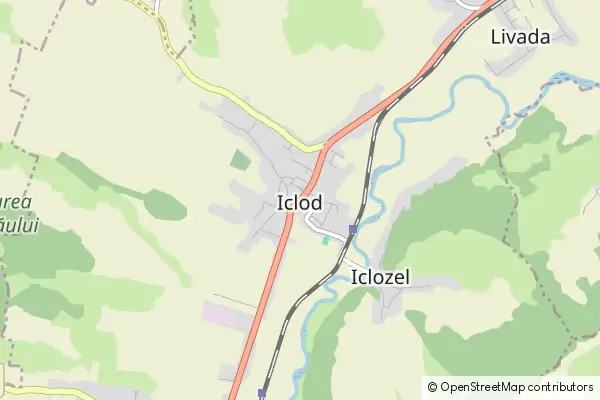 Mapa Iclod