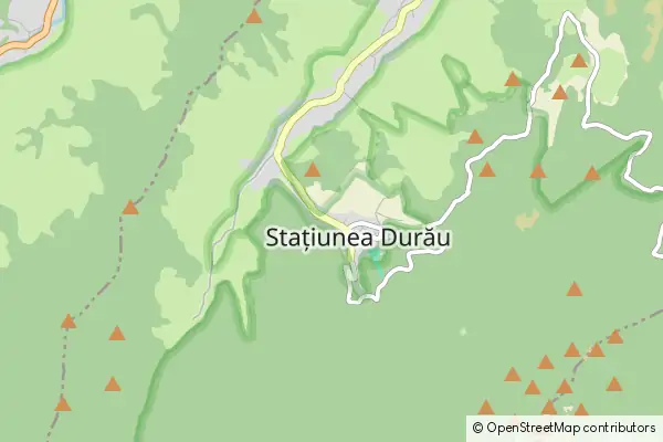 Mapa Durău