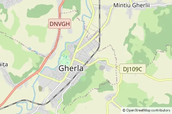 Mapa Gherla