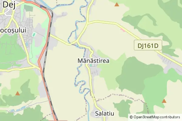 Mapa Mănăstirea