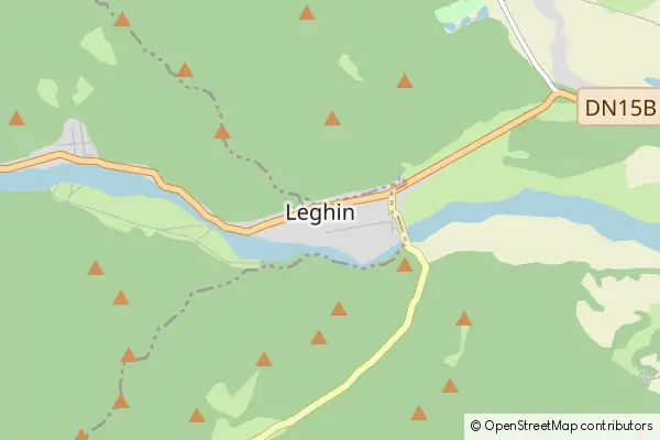 Mapa Leghin