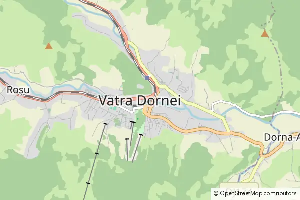 Mapa Vatra Dornei