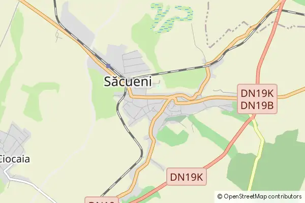 Mapa Săcueni