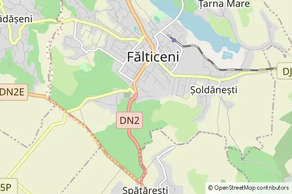 Mapa Fălticeni