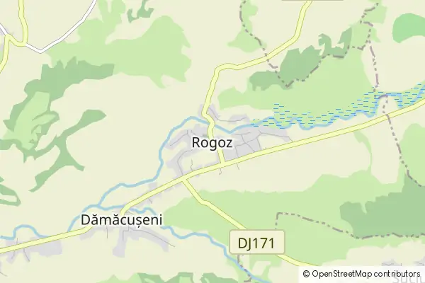 Mapa Rogoz