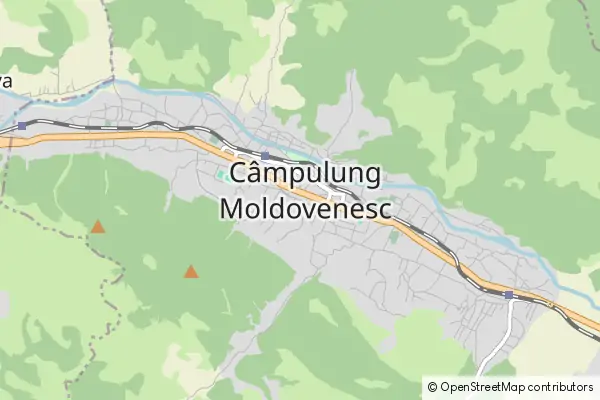 Mapa Kimpulung Mołdawski