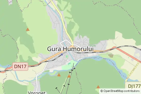 Mapa Gura Humorului