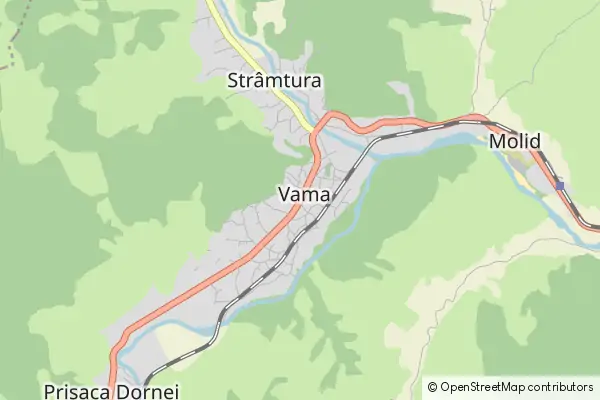 Mapa Vama