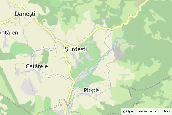 Mapa Șurdești