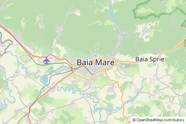 Mapa Baia Mare