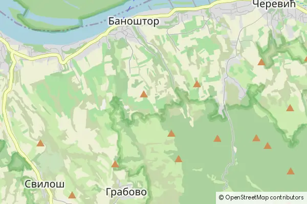 Mapa Banoštor