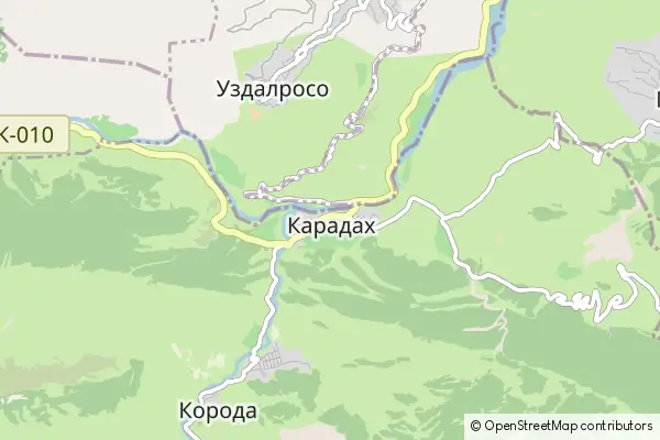 Mapa Karadakh