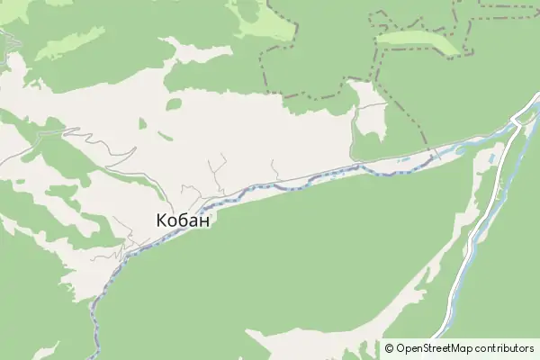 Mapa Koban