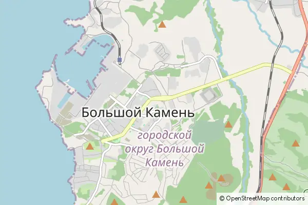 Mapa Bolshoy Kamen