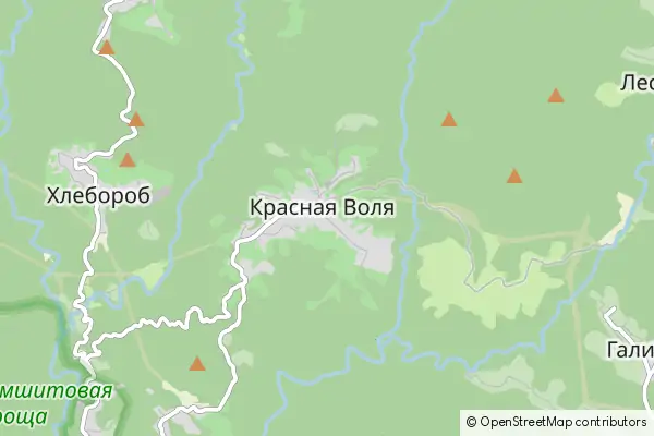 Mapa Krasnaya Volya