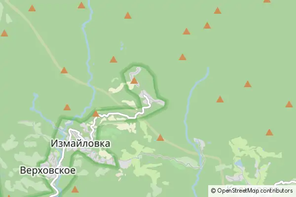 Mapa Semënovka