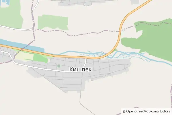 Mapa Kishpek