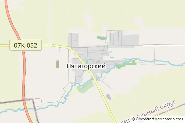 Mapa Pyatigorskiy