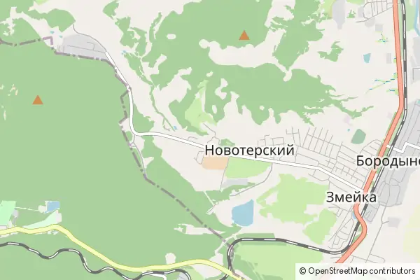 Mapa Novotersky