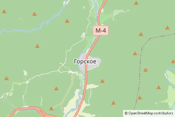 Mapa Gorskoye