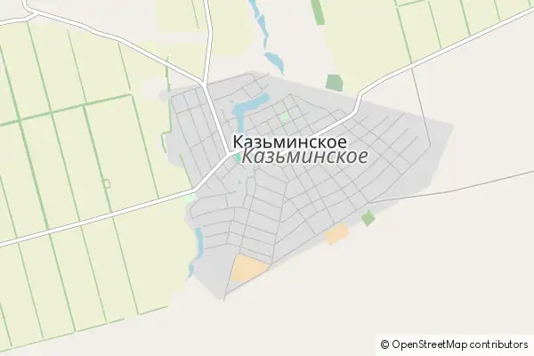 Mapa Kazminskoye