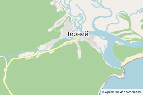 Mapa Ternej