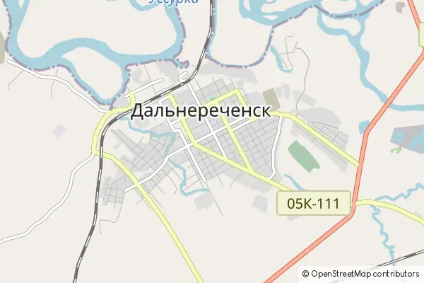 Mapa Dalnierieczensk