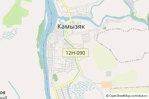 Mapa Kamyziak