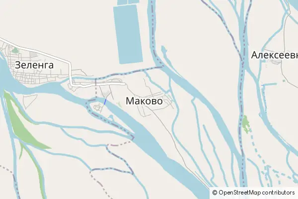 Mapa Makovo