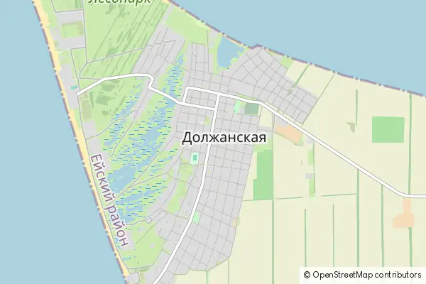 Mapa Dolzhanskaya