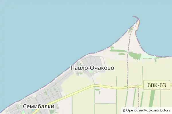 Mapa Pavlo-Ochakovo