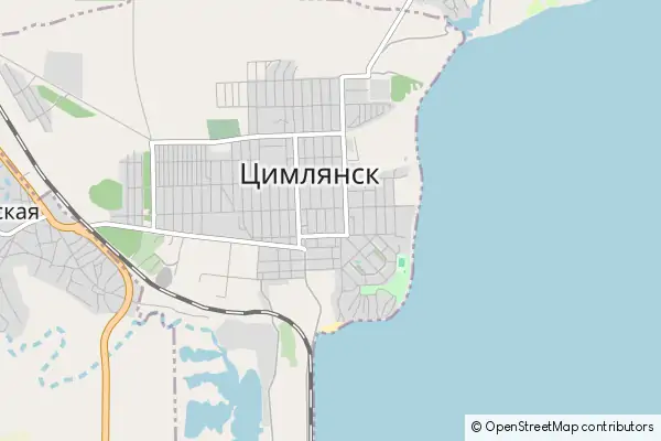 Mapa Cymlańsk