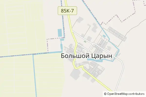 Mapa Bolshoy Tsaryn