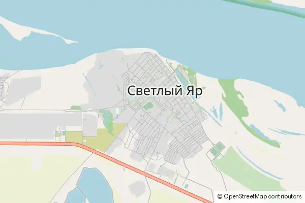 Mapa Svetlyy Yar