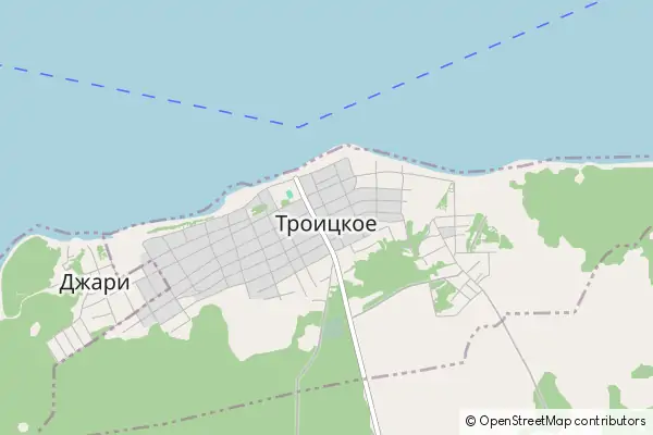 Mapa Troitskoye