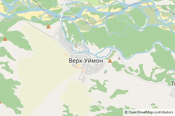 Mapa Verkh-Uymon