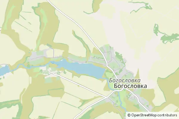 Mapa Bogoslovka