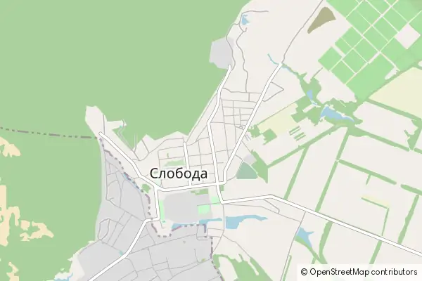 Mapa Sloboda