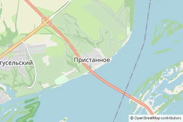 Mapa Pristannoye