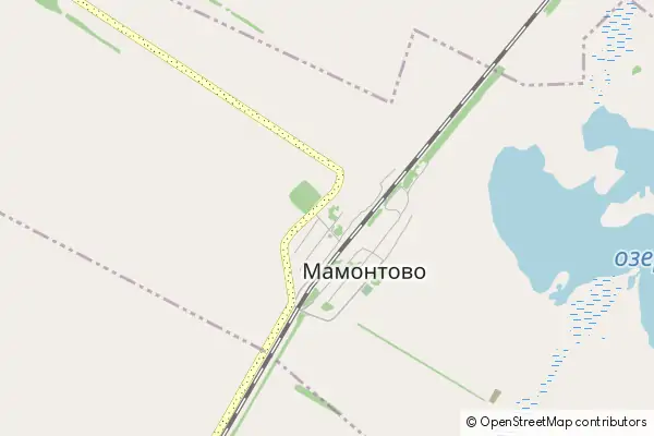 Mapa Mamontowo