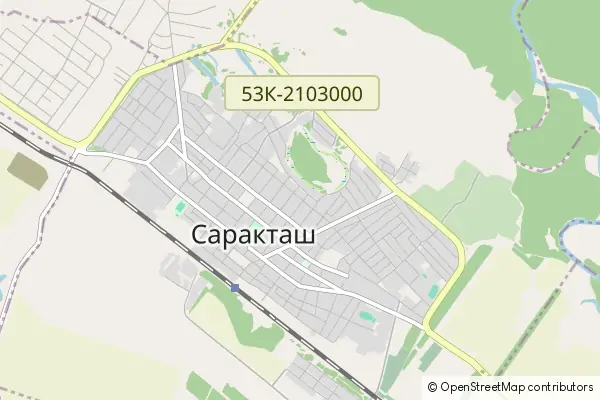 Mapa Saraktash