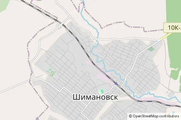 Mapa Szymanowsk