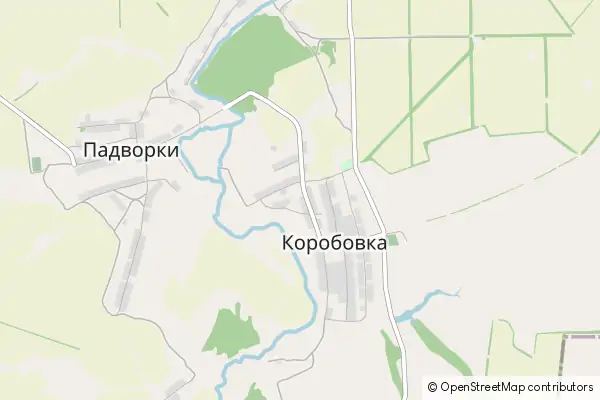 Mapa Korobovka