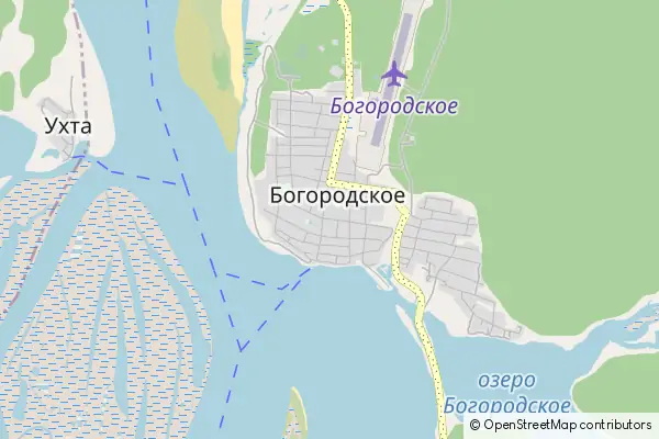 Mapa Bogorodskoe