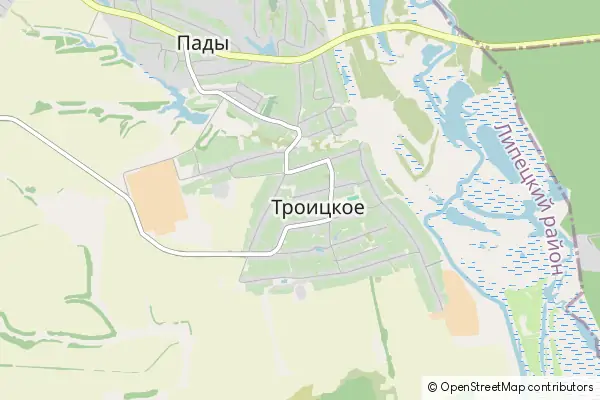 Mapa Troitskoye