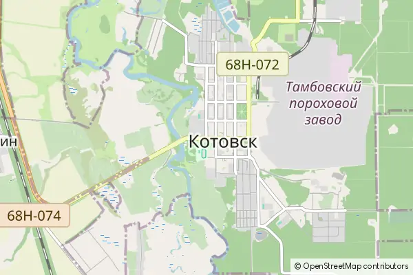 Mapa Kotowsk