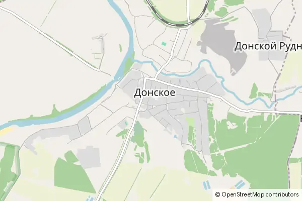 Mapa Donskoye