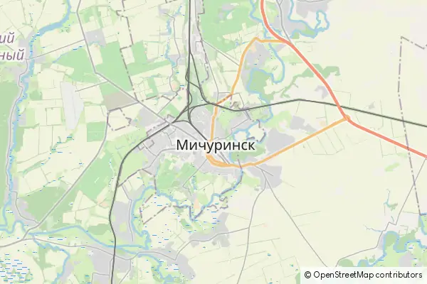 Mapa Miczuryńsk