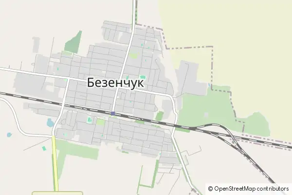 Mapa Bezenchuk