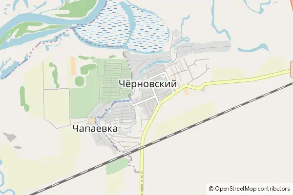 Mapa Chernovskiy